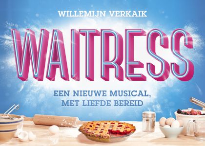 Musical Waitress met Willemijn Verkaik in de hoofdrol naar Nederlandse theaters